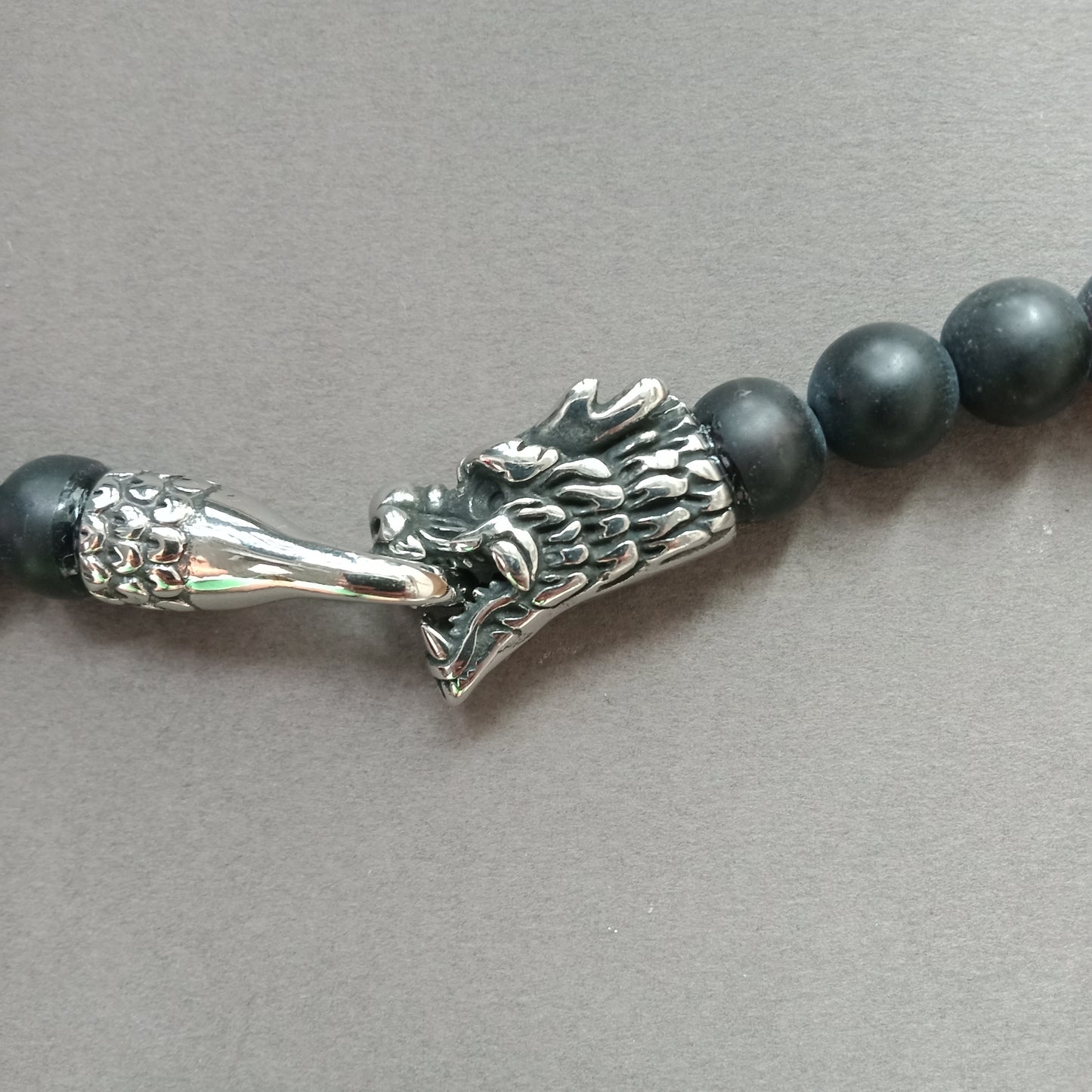 Rising dragon necklace