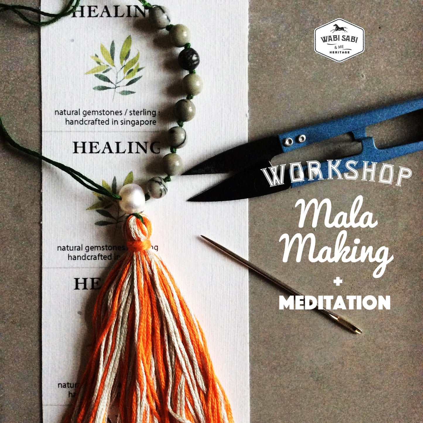 Mala Making Workshop: <br> PRIVATE SESSION