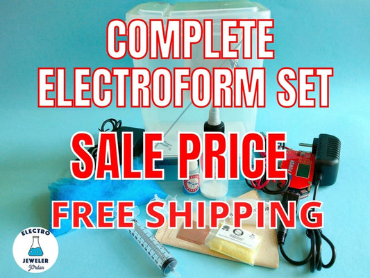 Electroform COMPLETE 1.5 liter Kit 2A Power Supply & Magnetic Stirrer FREE SHIPPING